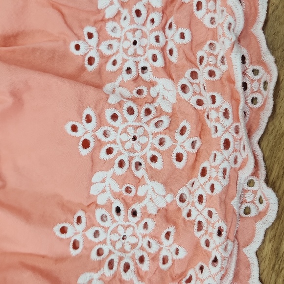 Dressed Up by Gymboree Pink Eyelet Dress Size 6-12 Months - Picture 4 of 4